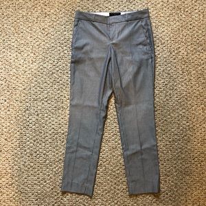 Banana Republic Pinstripe Navy Pants
